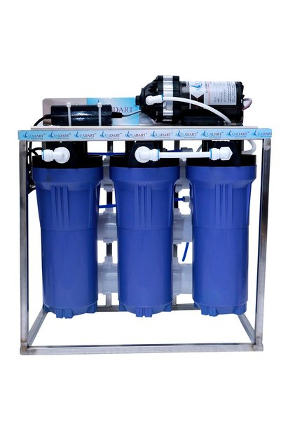 AquaDart ™   جهاز تنقية مياه تجاري بتقنية التناضح العكسي، سعة 25 لترًا في الس...