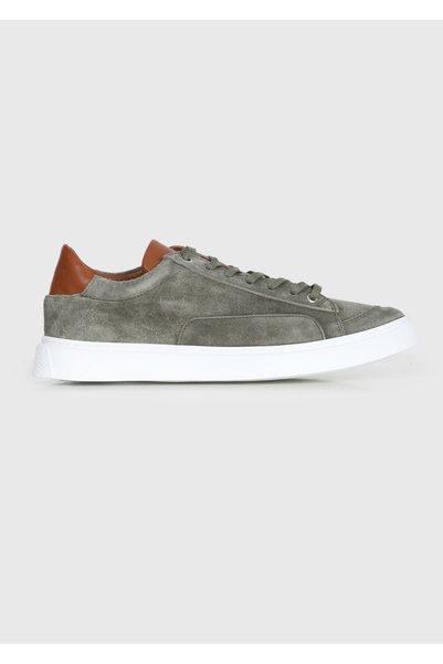 Ramsey Khaki Suede Sneakers