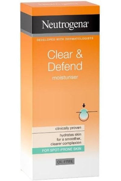 Neutrogena Clear and Defend Moisturiser, 50ml