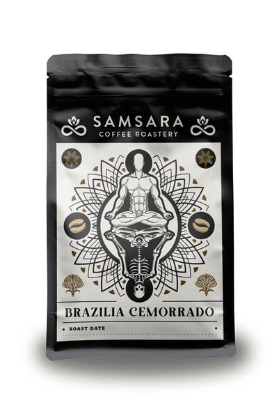 Samsara Coffee Roastery Cafea de specialitate proaspăt prăjită, Brazilia Cemo...