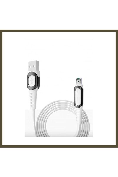 northcity n كابل Konfulon DC24 Micro USB، طول 1.2 متر، تيار 4 أمبير - أبيض BX
