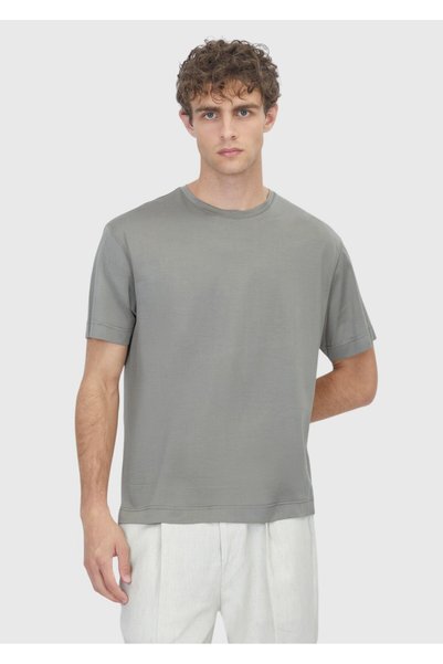 Ramsey Tricou din amestec de bumbac, culoare vizon