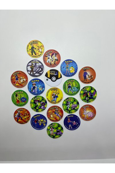 90'LAR EVİ BAKKAL AMCA 20 ADET POKÉMON EĞİTMEN TASO SETİ