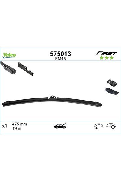 VALEO Lamela stergator 575013
