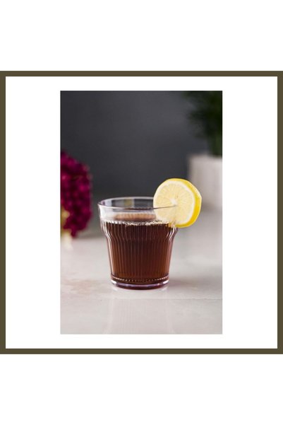 northcity n كوب أكريليك شفاف، قصير، للاستخدام الفردي، مناسب للمشروبات والقهوة...