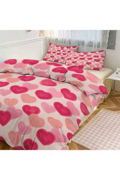 Generic Boho Decorative 3Pcs Bedding Set, Cozy Sleep Duvet Cover Set