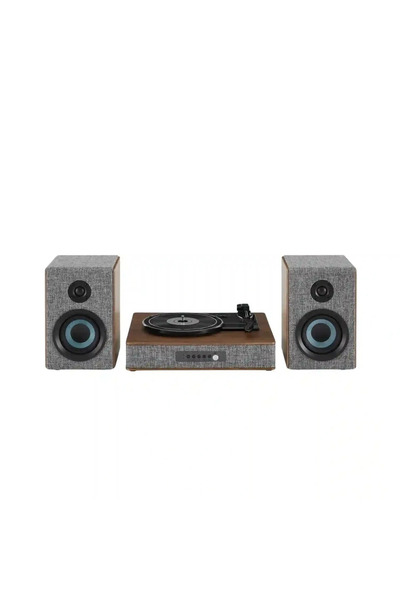 CROSLEY Aria Bluetooth Record Player with External Speakers and FM Radio - Gr...