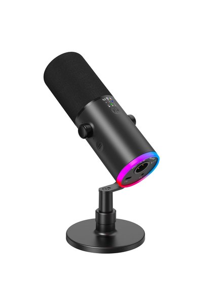 TONOR USB/XLR Dynamic Microphone for PC Gaming, Streaming, TD510 AIR S+H