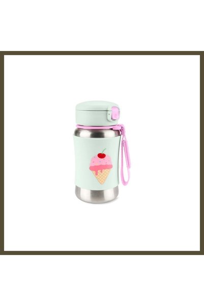 northcity n Zoo Stainless Steel Water Bottle with Straw, 350 ml, Ice Cream · ...