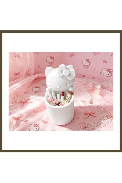 northcity n 3D-Printed Pencil Holder with Cute Cat Figure and Bow Detail - De...