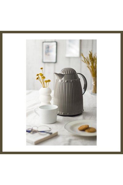 northcity n Thermally Insulated Tea and Cold Water Thermos, Gray (Keeps Drink...