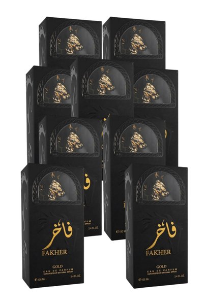 FAKHER 9 قطع عطر ذهبي 100 مل