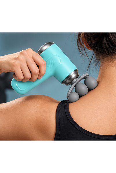 Primo Plus R0273: مسدس تدليك احترافي مزود ببطارية ليثيوم وشاحن من نوع Type-C،...