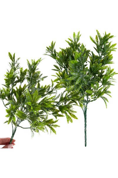 Martom buchet de crenguțe decorative de Crăciun – o decorațiune bogată, cu sc...