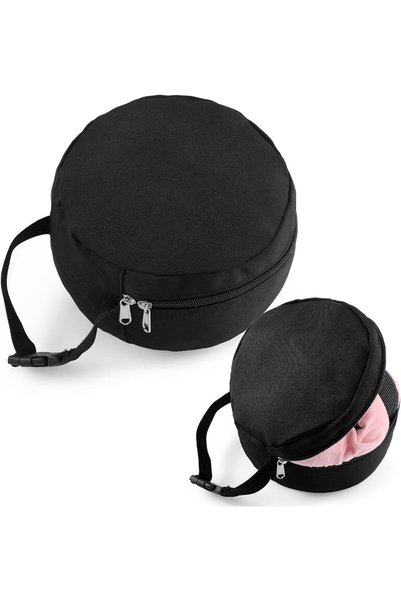 SYOSI Travel Storage Bag for Neck Pillows and Small Accessories, Portable Adj...