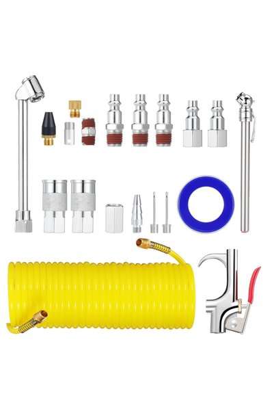 X SPRING Air Compressor Kit, 20 PCS Pneumatic Tool Accessories, Air Tool Acce...