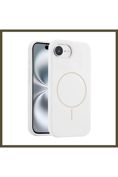 northcity n غطاء Joko متوافق مع هاتف iPhone 16E، تصميم Jully Magsafe - أبيض BX.