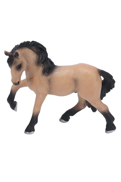 Topincn Horse Figurine Lifelike Plastic 5.12 Inch Animal Decor