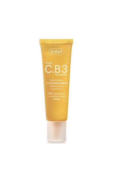 Ziaja Ser pentru Fata - Vitamin C. B3 Niacinamide Skin Renewal Active Face Se...