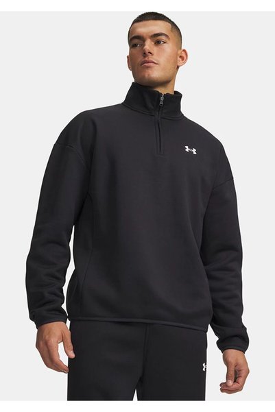 Under Armour Black 6017114-001 Men's Zipper Sweatshirt