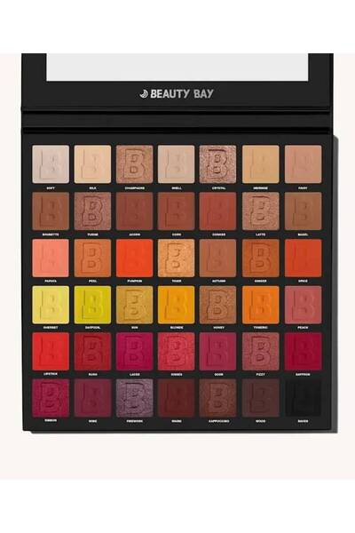 Beauty Bay Beauty Bay 42 Color Eyeshadow Palette - Fiery