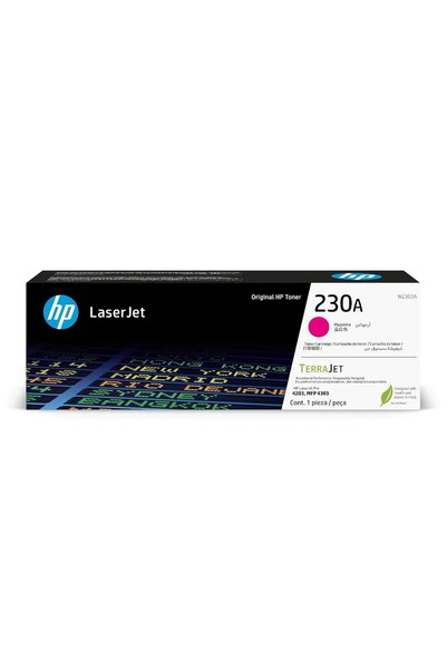 HP حبر ليزر جيت 230a W2303a ماجنتا، إنتاجية 1,800 صفحة