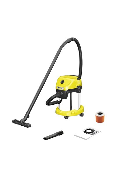 Karcher مكنسة كهربائية Wd3 S V-17/4/20 للاستخدام الرطب والجاف، سعة 17 لتر، مت...