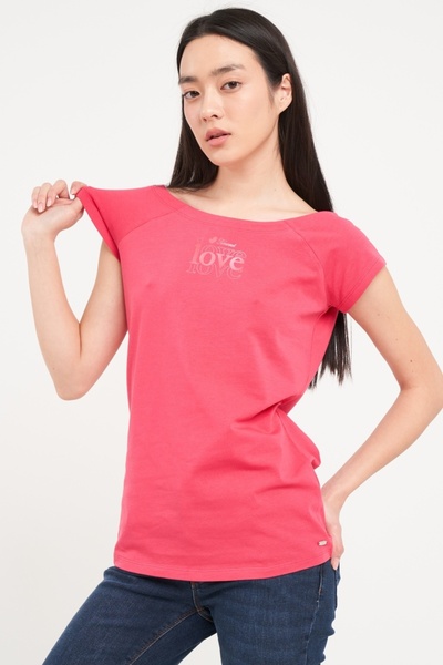 Timeout - Tricou dama cu maneca scurta de culoare uniforma