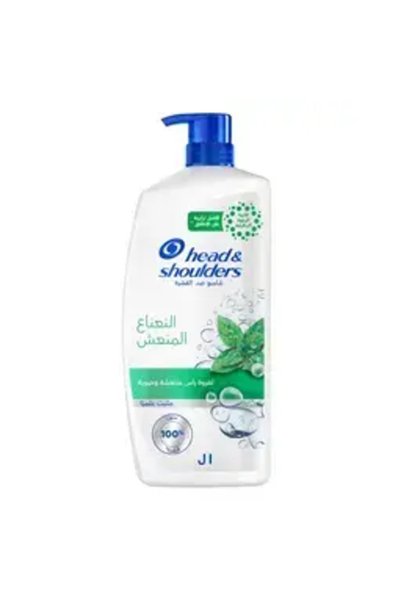 Head & Shoulders هيد آند شولدرز شامبو بالنعناع المنعش ضد القشرة 1 لتر