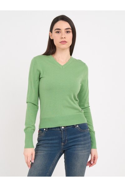 Lee Cooper - Pulover dama cu maneca lunga si detalii logo