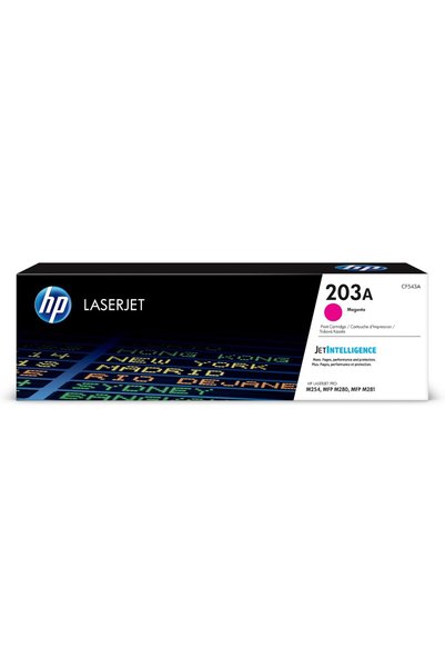 HP خرطوشة حبر ليزرجيت أصلية أرجوانية 203A - CF543A