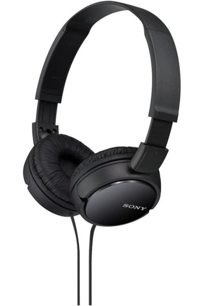 Sony ZX Series Wired On-Ear Headphones, Black MDR-ZX110