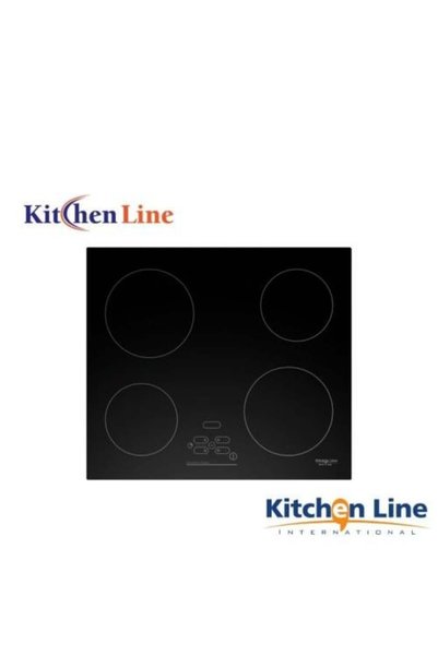 Kitchen Line موقد كهربائي إيطالي 60 سم – 4 مواقد سيراميك |   KL-VT04