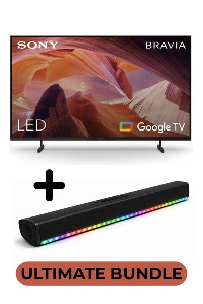 Sony Bundle Of Bravia 50-Inch X80L 4K UHD Smart Google TV With 2.0 Channel Po...