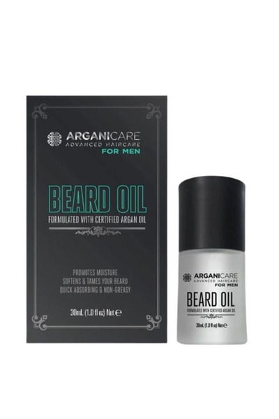 Arganicare Ulei pentru Barba cu Ulei de Argan Certificat Organic - For Men Be...
