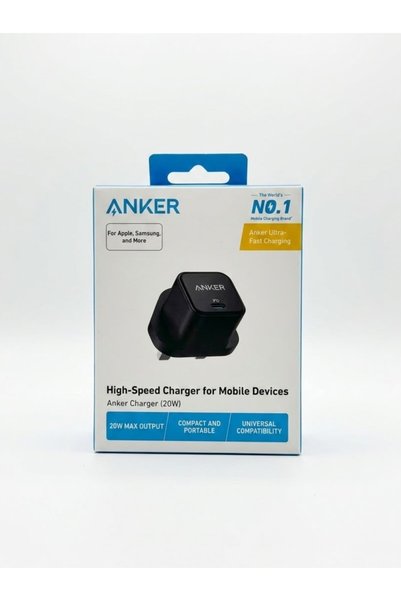 Anker Anker 20W Wall Charger Usb-C Port (Fast Charging) - 2 Year Warranty.