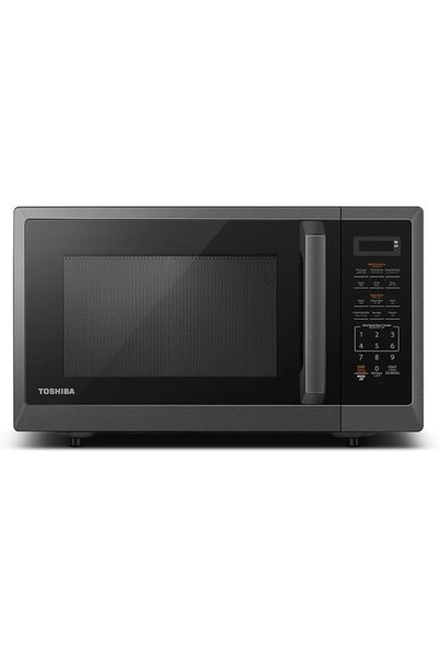 Toshiba - فرن ميكروويف أحادي بسعة 30 لتر وقوة 900 واط - 10 مستويات للطاقة، وظ...