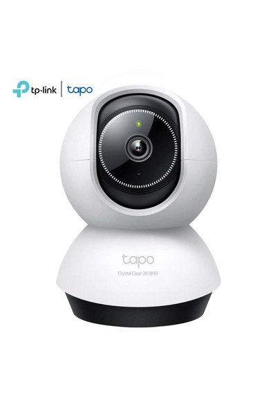 TP-LINK كاميرا مراقبة ذكية لاسلكية Tapo TC72 بدقة 2K QHD 4MP مع خاصية التدوير...