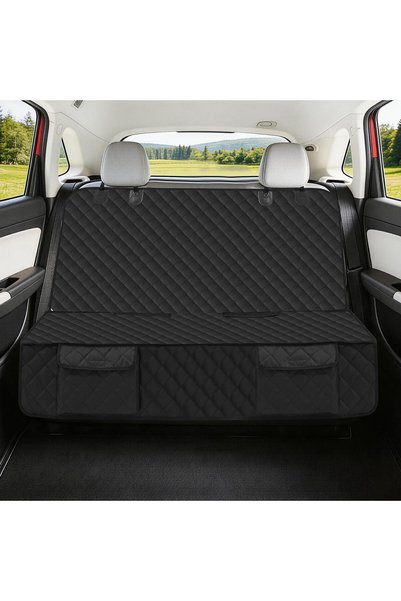 BARKLEYS Bark Lover Deluxe Dog Seat Cover for Back Seat-More Durable Waterpro...