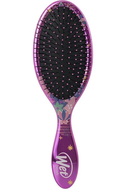 Wet Brush فرشاة تجفيف الشعر السريعة - لون أزرق سماوي - تصميم مزود بفتحات تهوي...