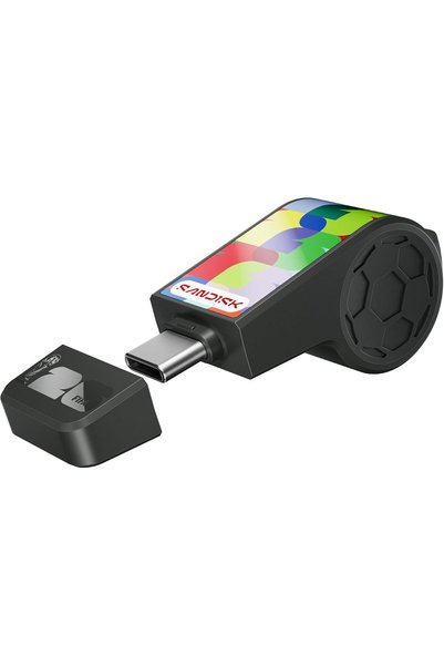 SanDisk ذاكرة فلاش USB-C بسعة 64 جيجابايت، إصدار كأس العالم لكرة القدم 2026 -...