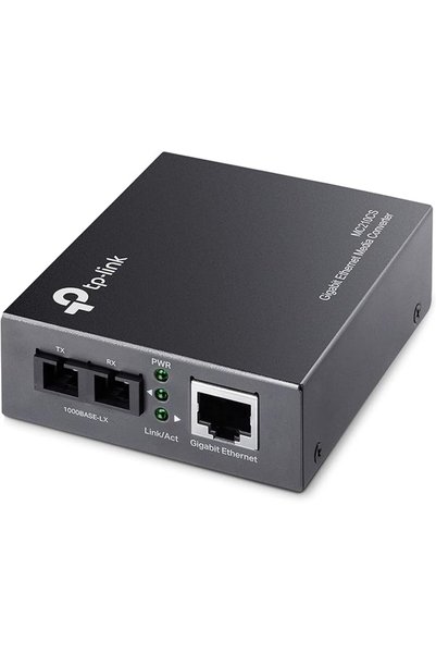 TP-LINK Fast Ethernet SFP to RJ45 Fiber Media Converter | Fiber to Ethernet C...