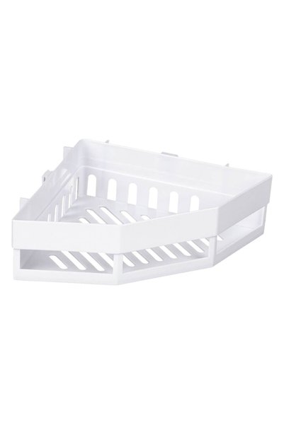 OEM Raft de colț alb pentru baie 27x19x6cm