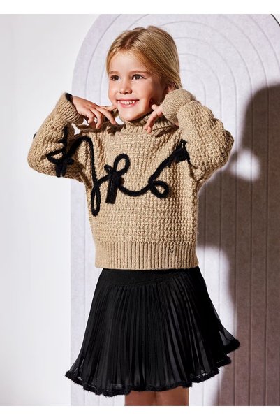 Abel & Lula Girls' Knit Skirt Set