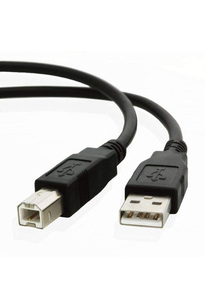 Generic كابل طابعة USB بطول 1.5 متر – كابل USB-A إلى USB-B للطابعات