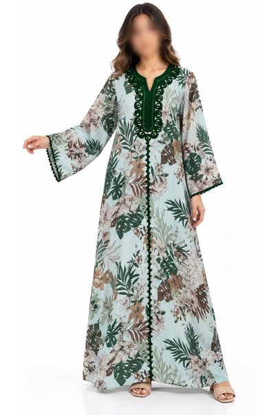 Elaa Embroidered Kuvaiyya Jalabiya | Elaa