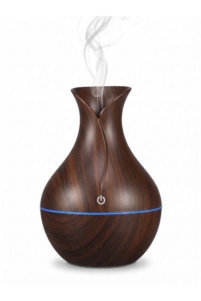 OEM Ultrasonic aromatherapy diffuser and humidifier 130 ml, 7-color LED light...