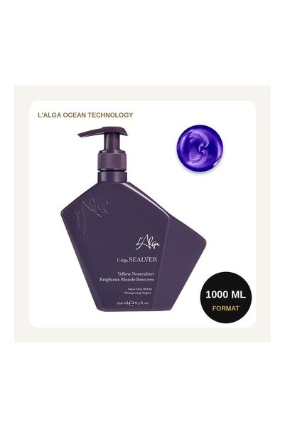 L'alga Ocean Technology Șampon cu pigment rece Sealver pentru neutralizarea r...
