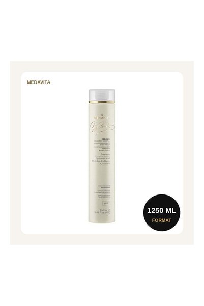 MEDAVITA Șampon nuanțator Blondie cu pigmenți reci pentru păr blond rece 1250 ml