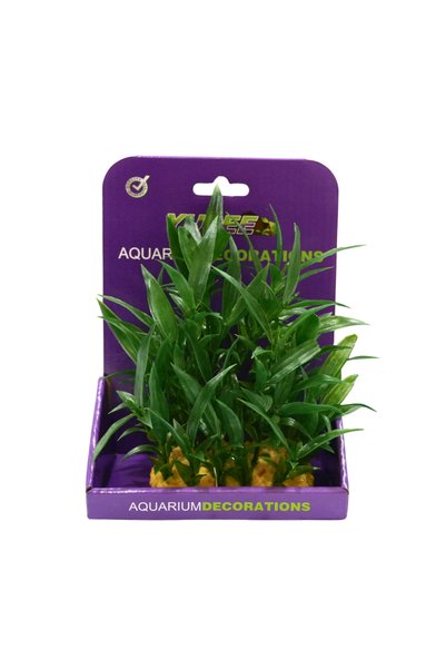 Yusee Aquarium Decoration - Artificial Plant - Ys-60118[Length - 15Cm]